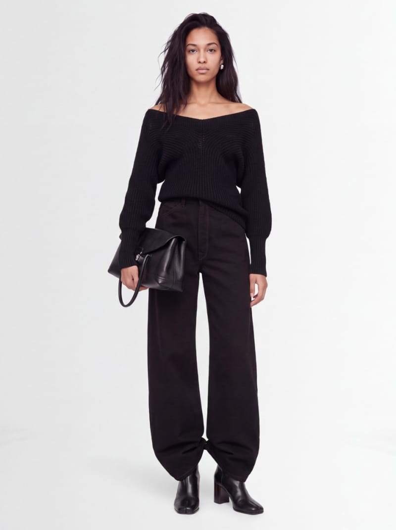 Lemaire - Off shoulder jumper