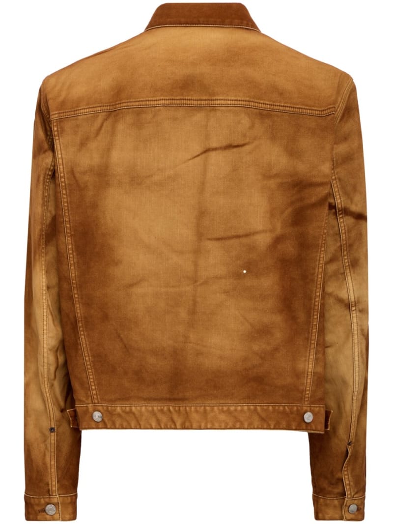 Dsquared2 - Over Jean flocked Jacket