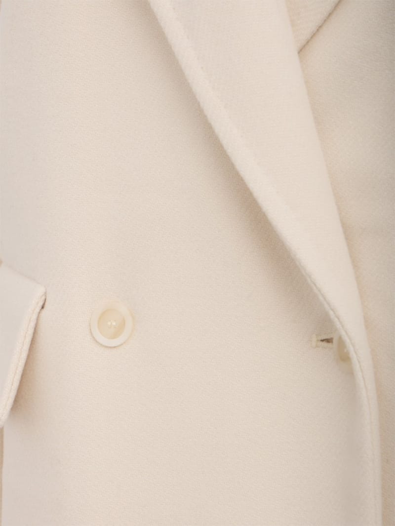 CRUNA: Oversized double-breasted long coat