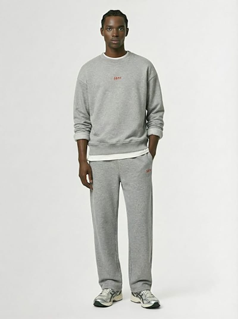 SOTF - Cotton-blend fleece jogger pants