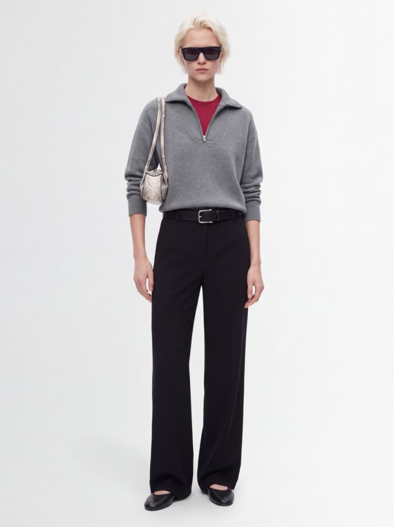 Giuseppe Di Morabito - Tailored pants with logo charm