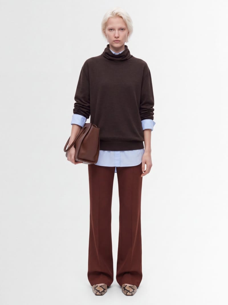CRUNA - Slim fit flared pants