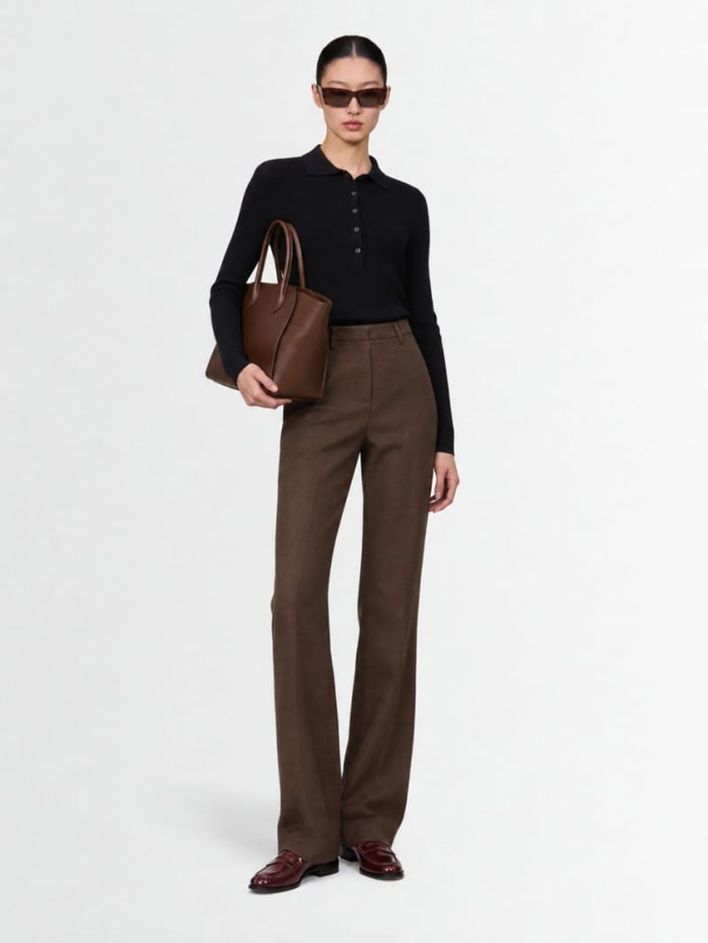 CRUNA - Slim fit flared pants