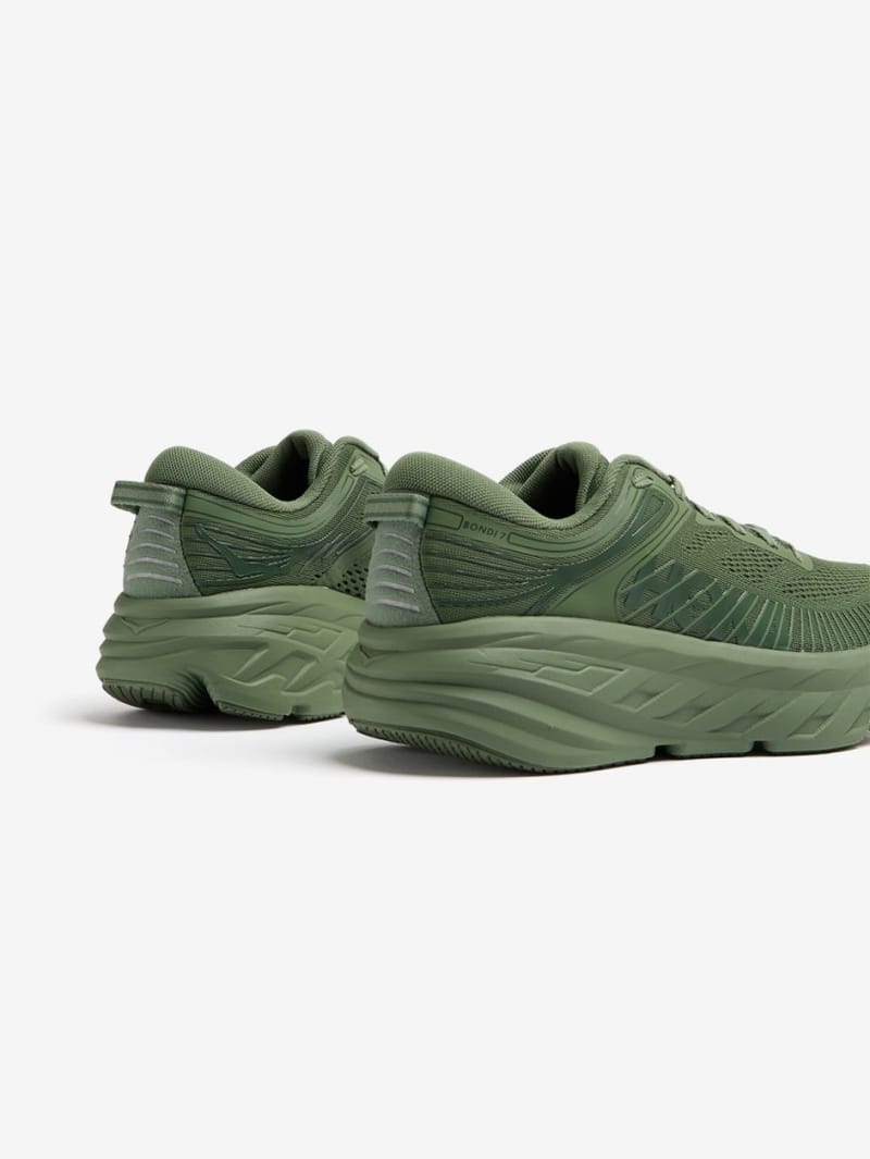 Hoka: Polyester Bondi 7 sneakers