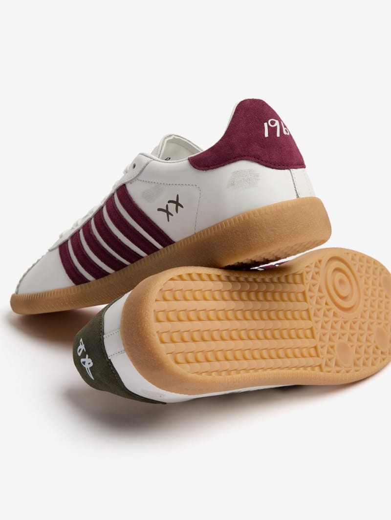 Dsquared2: Baskets à logo en cuir et polyamide