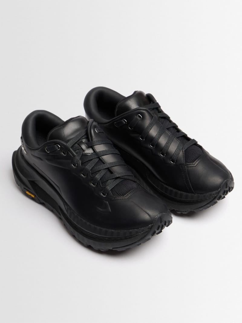 Hoka - Mafate X TP leather sneakers