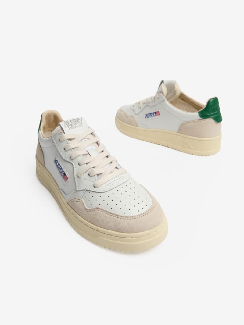Autry - Medalist Low leather and nylon sneakers