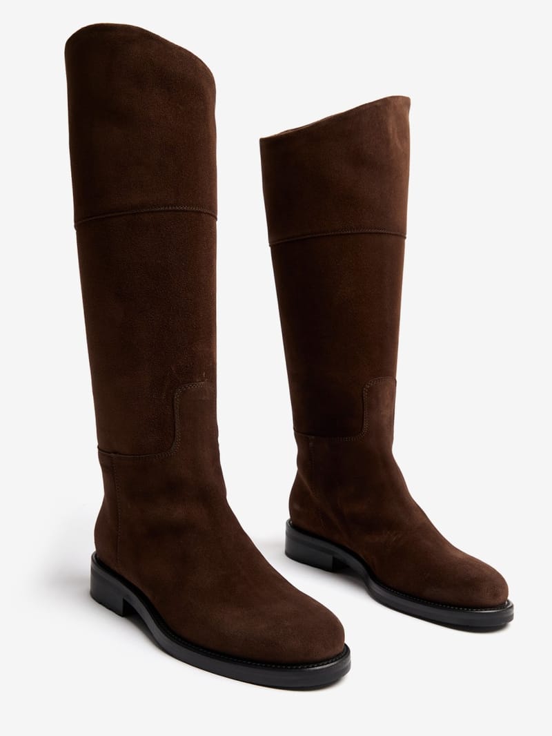 FABI: Stiefel aus Leder mit hohem Schaft