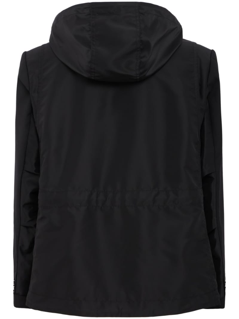 Sacai - Suiting x Nylon Twill Jacket