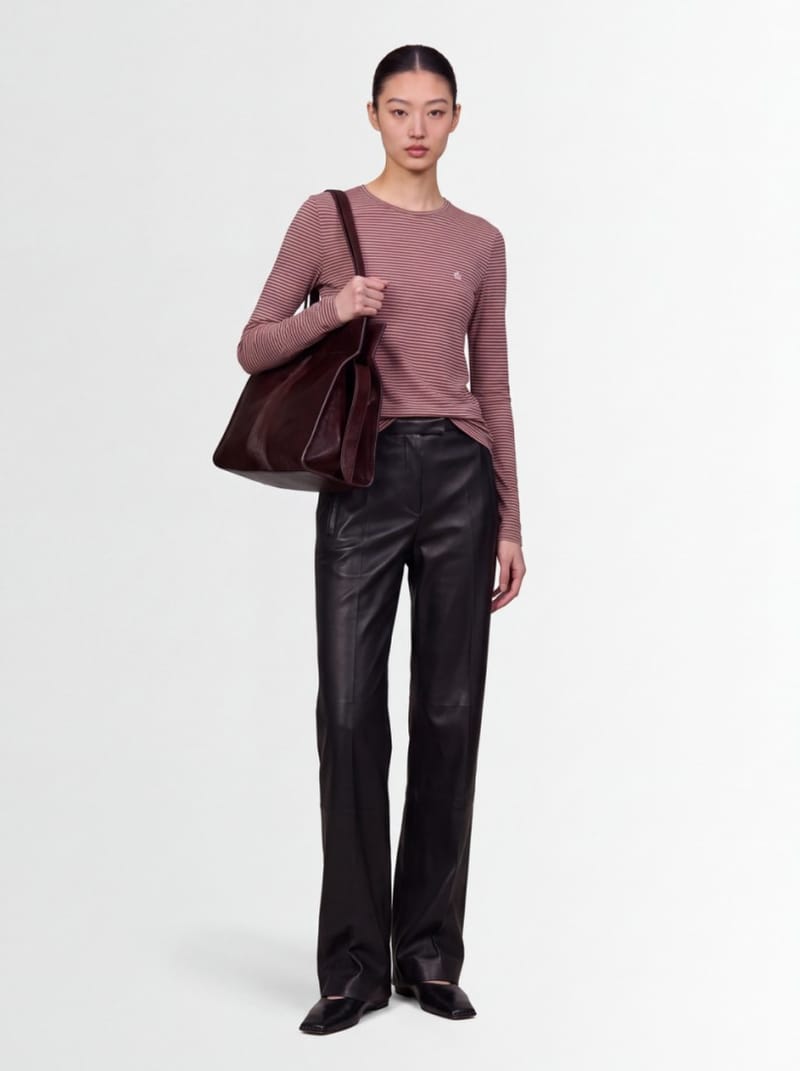 Jil Sander - Striped cotton t-shirt