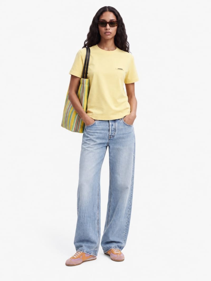 Jacquemus - T-Shirt Gros Grain aus Baumwolle