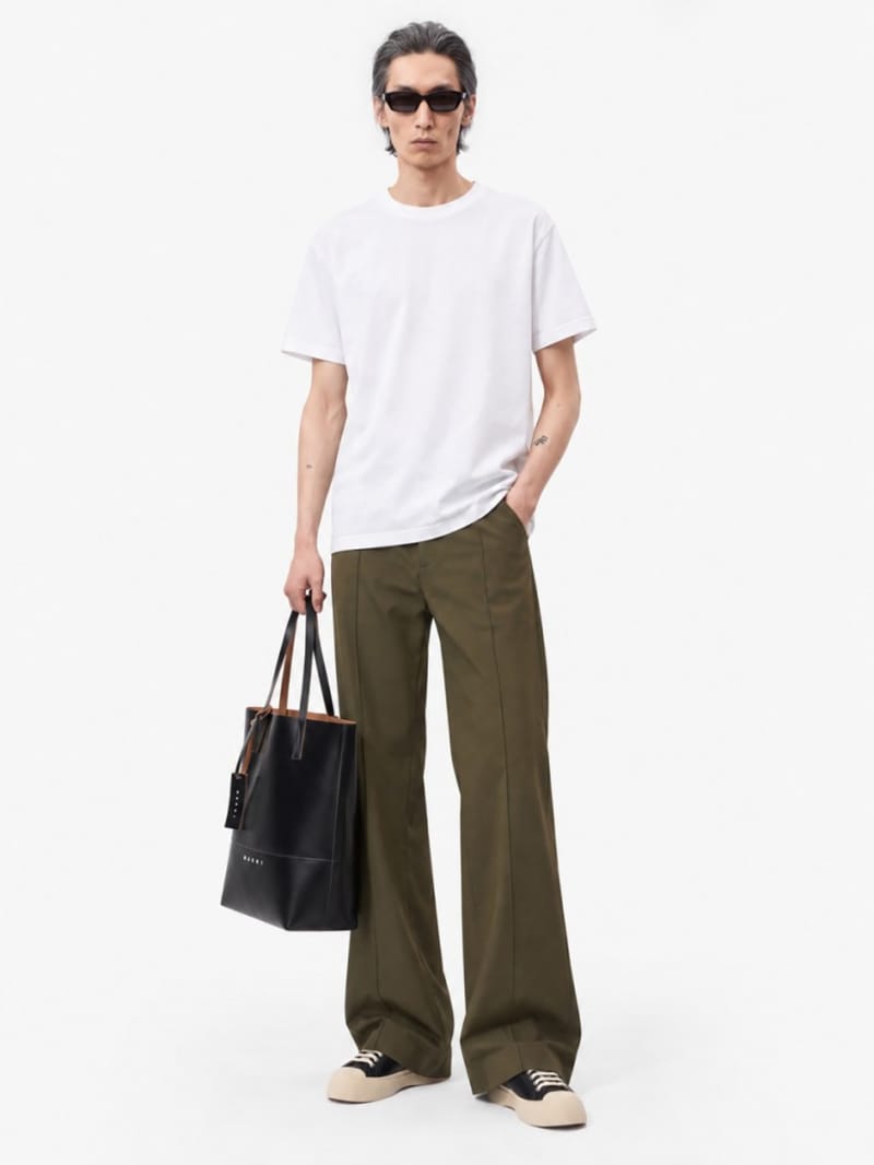 Marni - Logo cotton jersey T-shirt