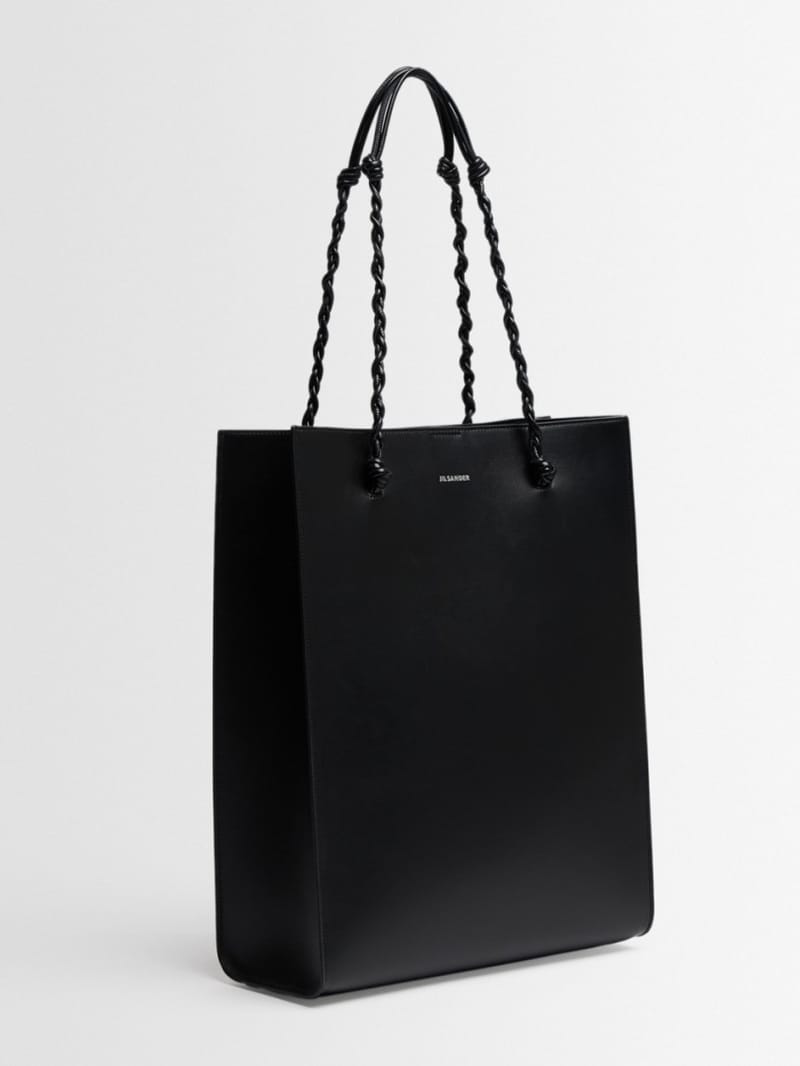 Jil Sander - Tangle leather tote bag