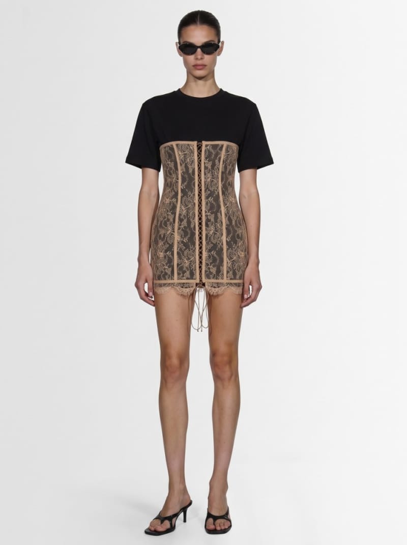 Giuseppe Di Morabito - Mini dress with lace