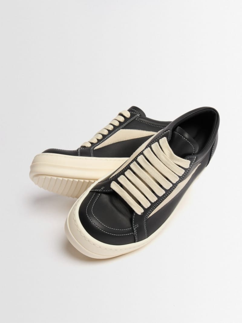 Rick Owens - Vintage Sneaks leather sneakers