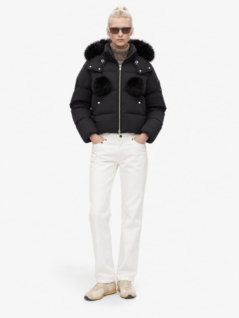 Moose Knuckles - w everest bomber with hood