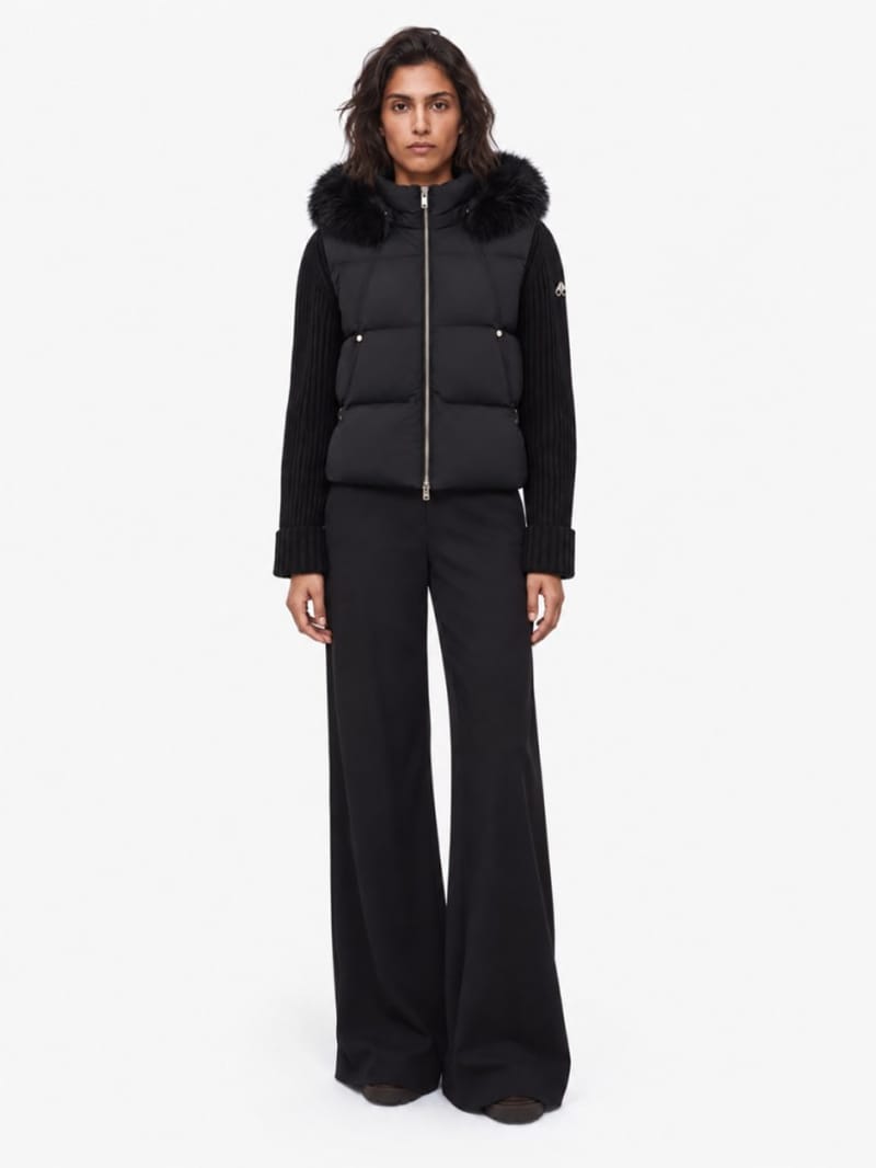 Moose Knuckles - w everest hybrid hooded jacket
