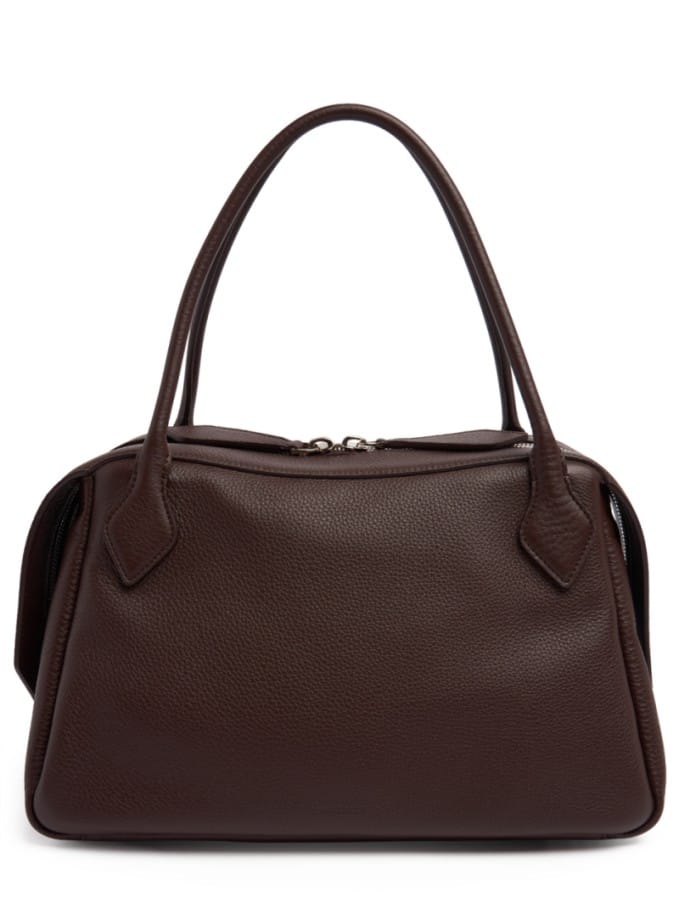 Adele Bauletto leather shoulder bag