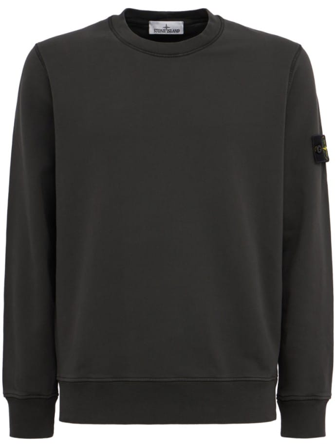 Sudadera de cuello redondo de algodón