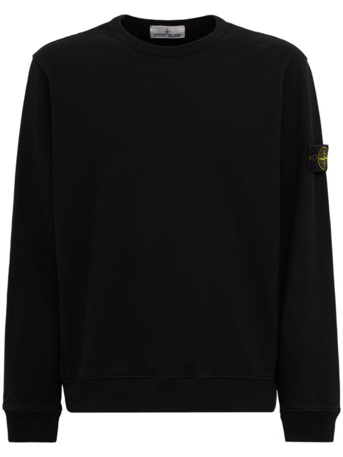 Cotton crewneck sweatshirt