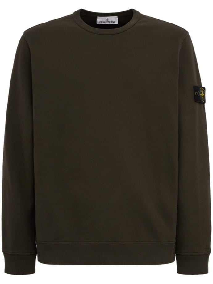 Cotton crewneck sweatshirt