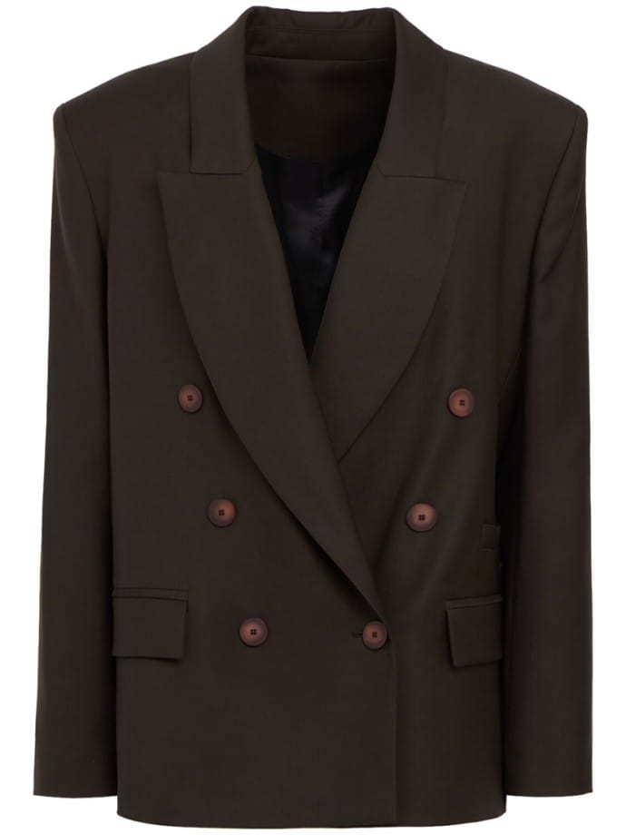 Chaqueta corta de doble botonadura