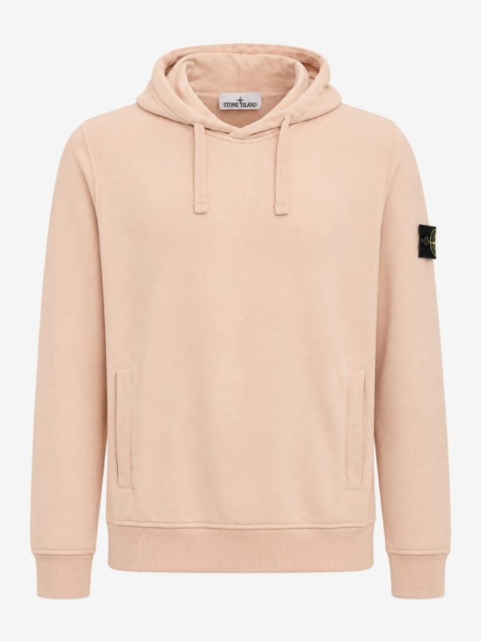 Logo cotton hoodie