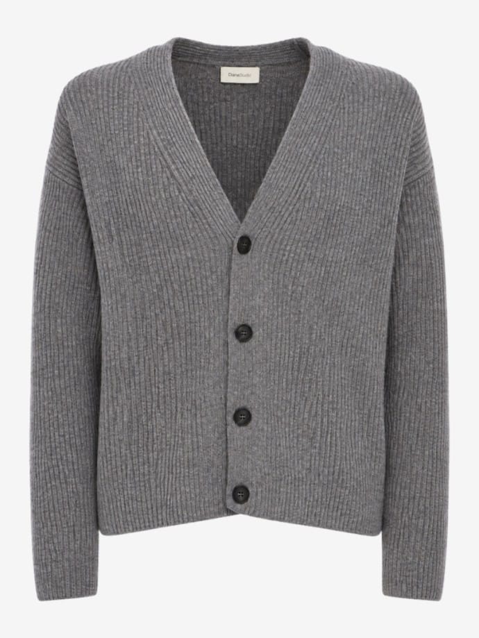 Merinowolle Strickjacke